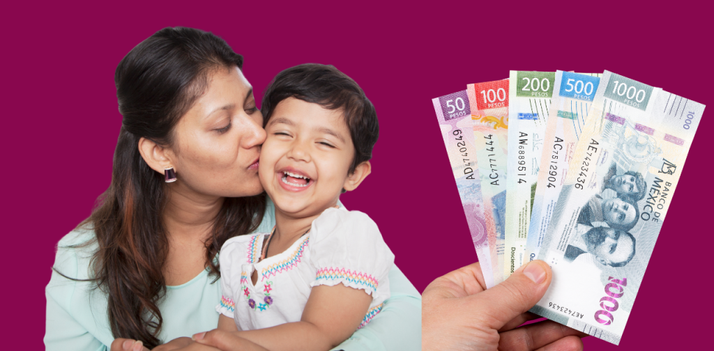 Este apoyo da 3 mil 700 pesos a madres trabajadoras en 2025